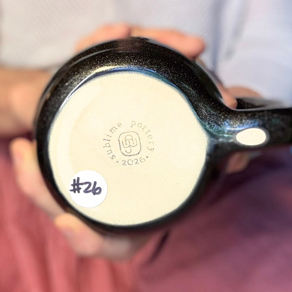 26-F Midnight Tide Flared Textured Mug - MINOR MISFIT, 16 oz. - 10% off