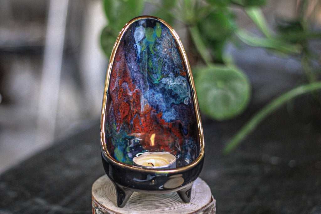 24-A Rainbow Stellar Candle Stand - MISFIT - 20% off