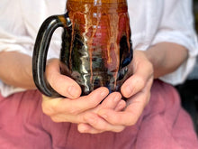 Load image into Gallery viewer, 26-D Magenta Haze Swirly Mug, 24 oz.