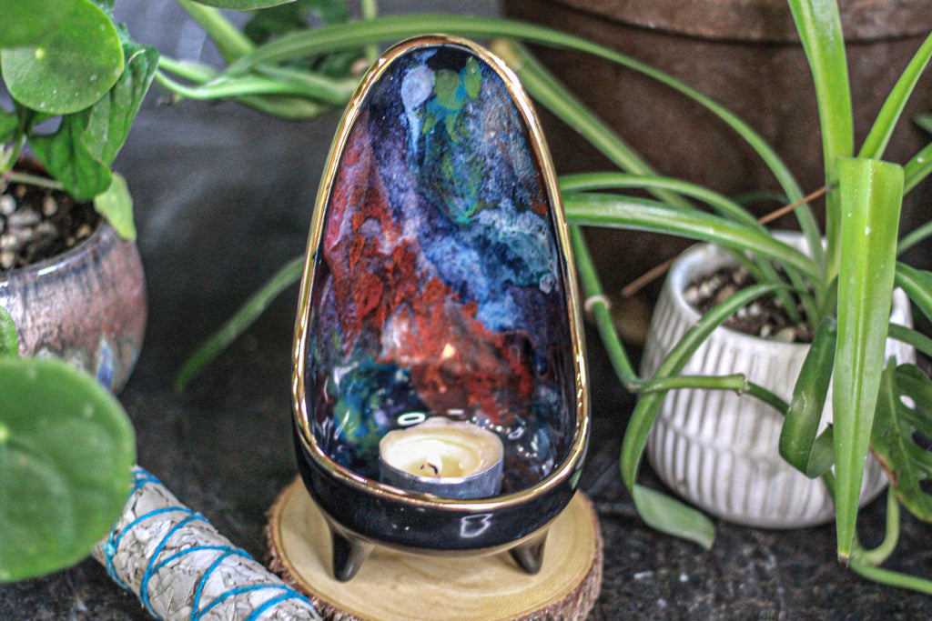 24-A Rainbow Stellar Candle Stand - MISFIT - 20% off