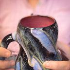 23-C Cosmic Amethyst Grotto Curvy Mug - MISFIT, 23 oz. - 20% off