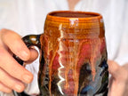 26-D Magenta Haze Swirly Mug, 24 oz.