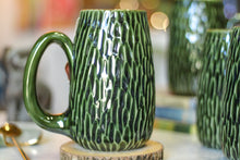 Load image into Gallery viewer, 24-E Christmas Evergreen Notched Textured Mug, 22 oz. (This listing is for one mug)