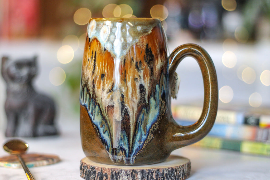 28-B Desert Oasis Notched Mug - TOP SHELF, 21 oz.