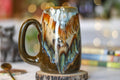 28-B Desert Oasis Notched Mug - TOP SHELF, 21 oz.
