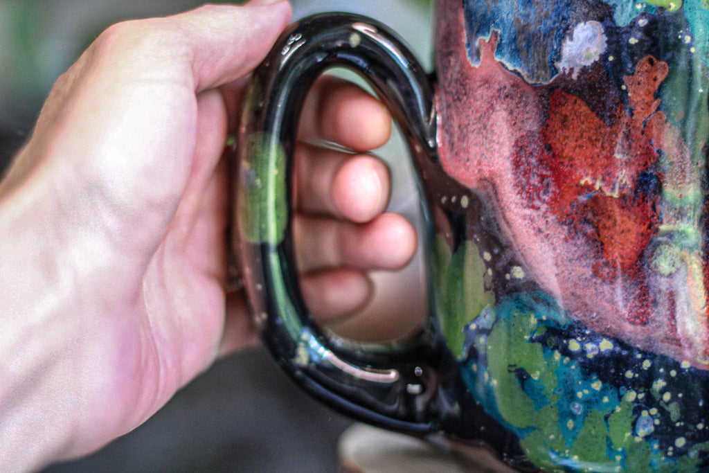 25-A Rainbow Stellar Mug - TOP SHELF MISFIT 24 oz.
