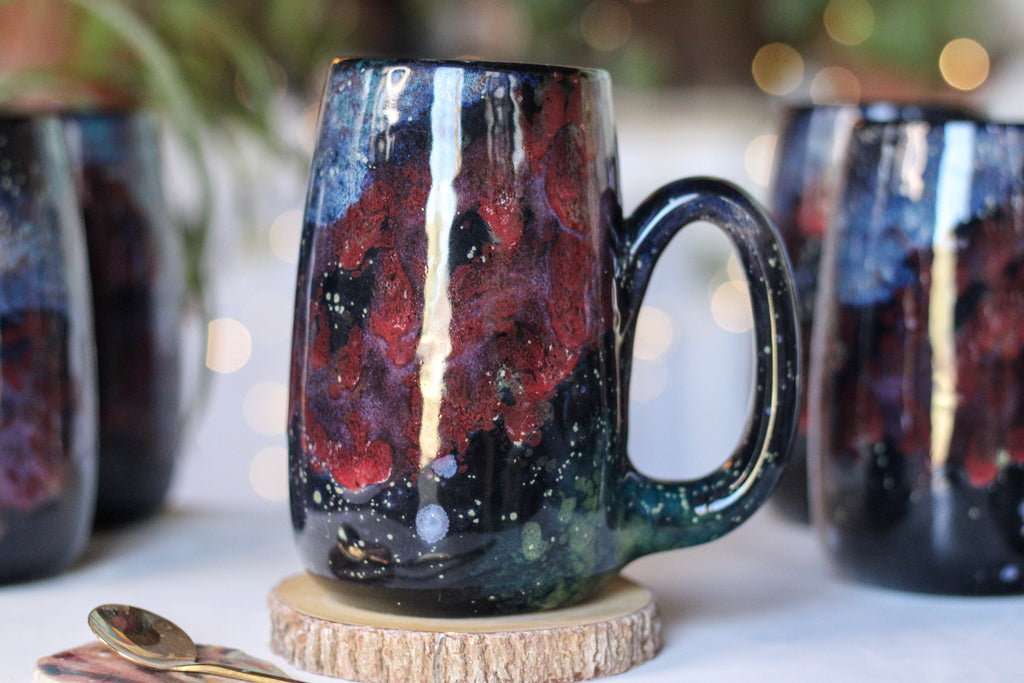 25-C Rainbow Stellar Mug, 26 oz. (This listing is for one mug)