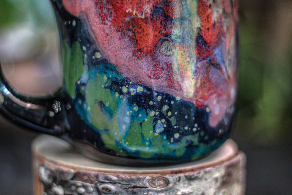 25-A Rainbow Stellar Mug - TOP SHELF MISFIT 24 oz.