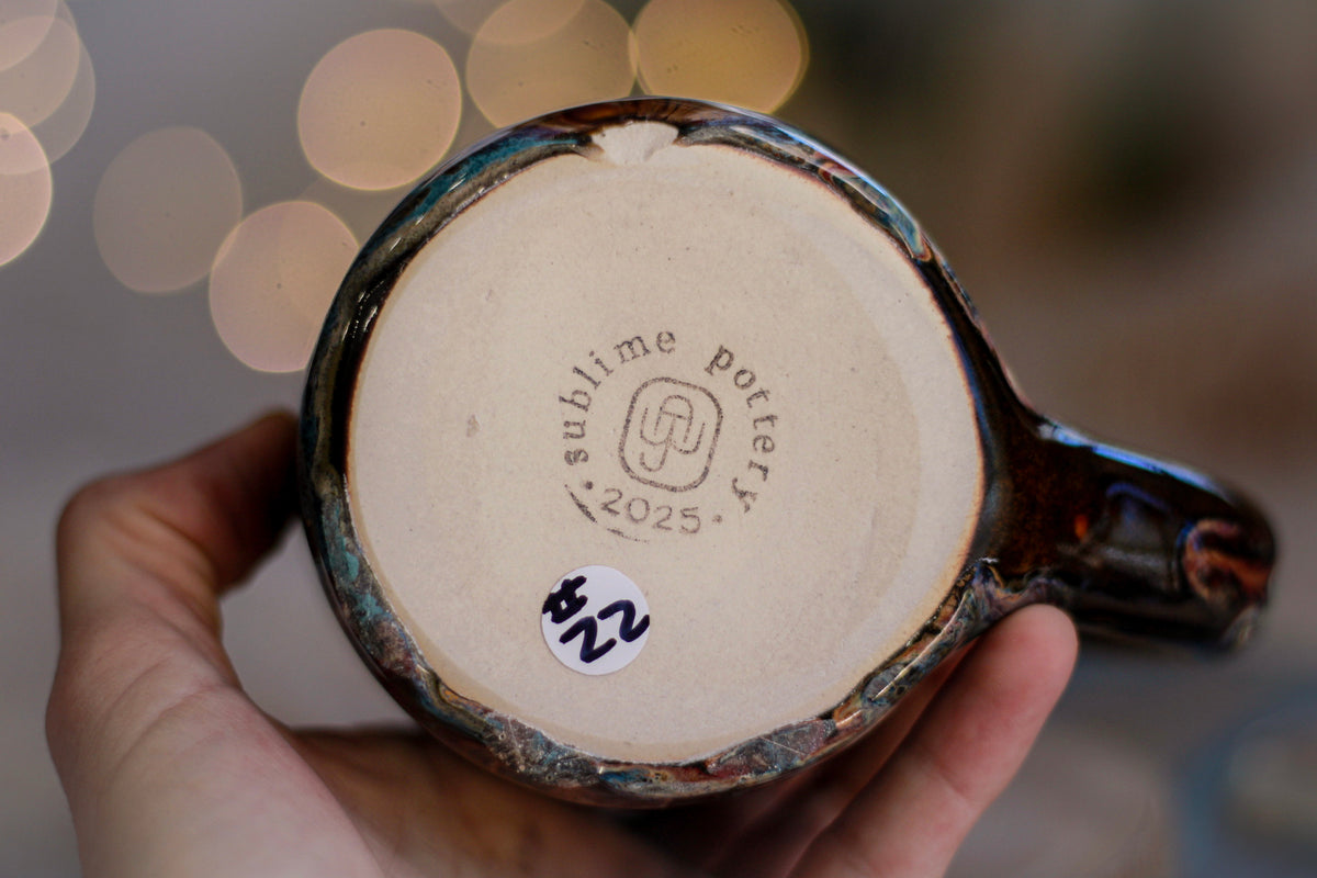 22-C Amber 'FLOW" Mug - MISFIT, 16 oz. - 25% off