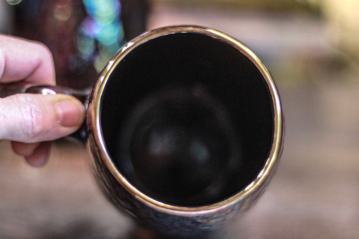 26-B Midnight Aura Textured Mug - 23 oz. - 10% off (This listing is for one mug)