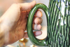 24-E Christmas Evergreen Notched Textured Mug, 22 oz. (This listing is for one mug)