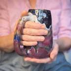 03-B Purple Mountain Majesty Slender Mug, 27 oz.
