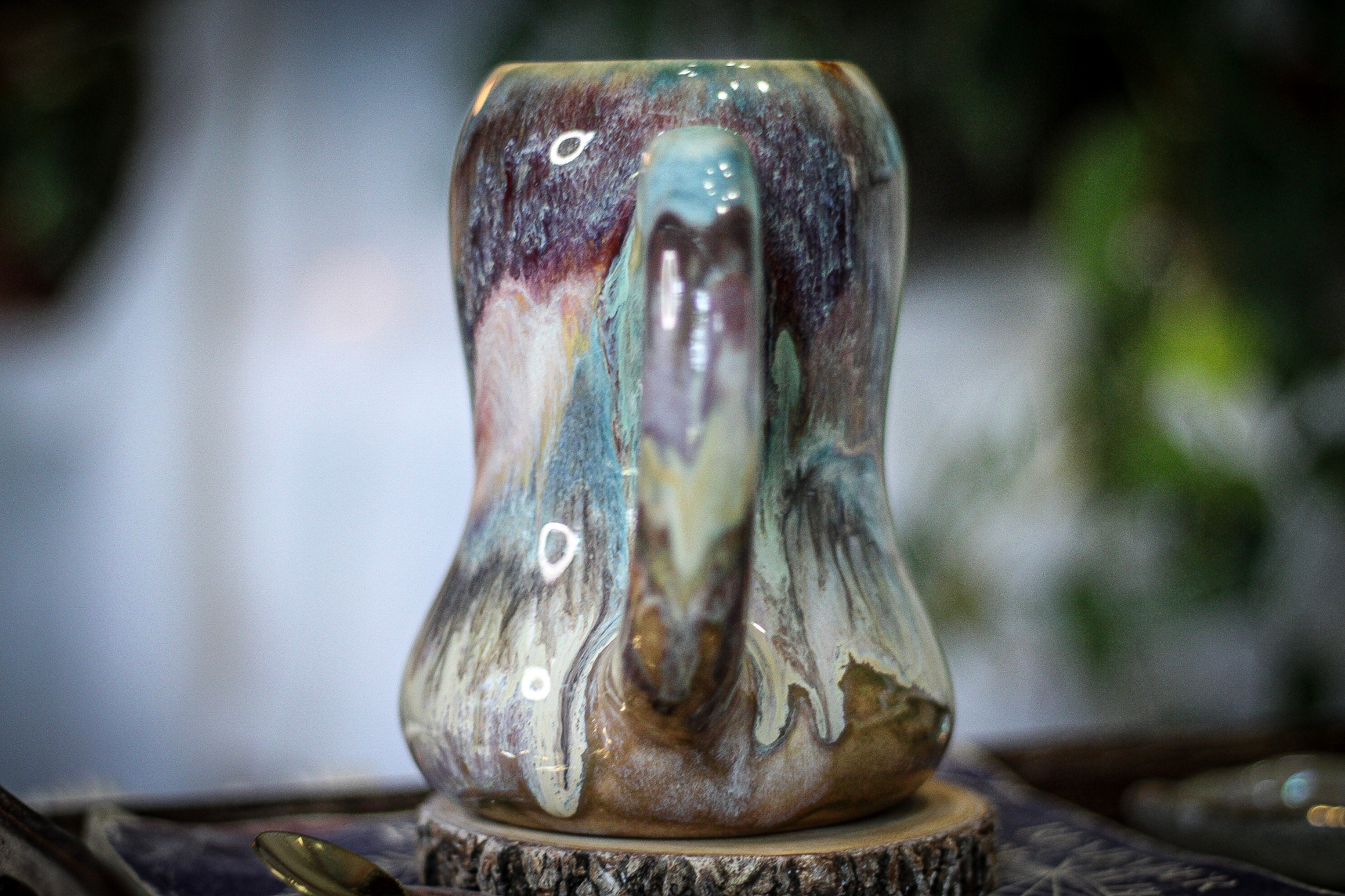 03-B Soft Earth Series Grotto Gourd Mug - TOP SHELF, 22 oz.
