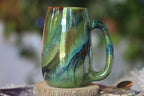 03-D Green 'FLOW' PROTOTYPE Mug - TOP SHELF MISFIT, 20 oz.