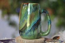 Load image into Gallery viewer, 03-D Green 'FLOW' PROTOTYPE Mug - TOP SHELF MISFIT, 20 oz.