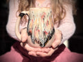 04-E Granny's Lace Mid Mod Mug, 20 oz.