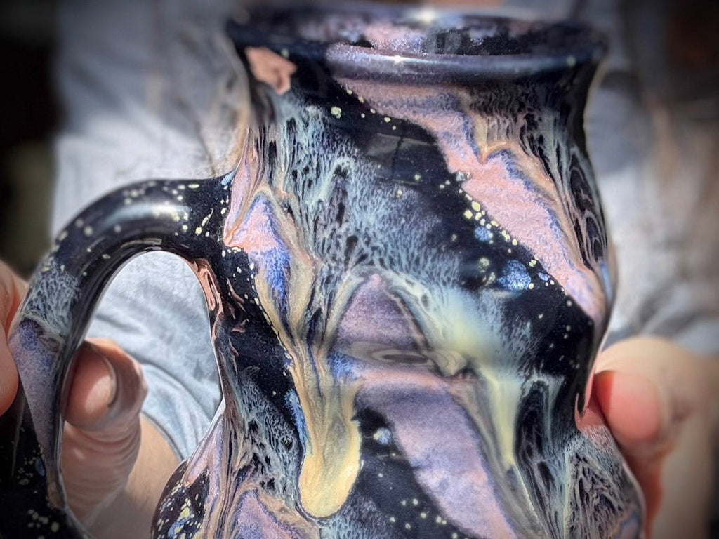 03-D Cosmic Amythyst Grotto Cuddle Mug - TOP SHELF, 23 oz.