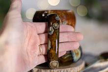 Load image into Gallery viewer, 03-E Caramel EXPERIMENT Gourd Mug, 13 oz.