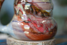 Load image into Gallery viewer, 01-D High Desert  PROTOTYPE Barely Flared Textured Divot Mug - TOP SHELF, 18 oz.