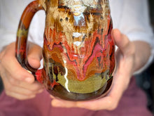 Load image into Gallery viewer, 03-C Desert Oasis Swirly Mug - TOP SHELF, 25 oz.