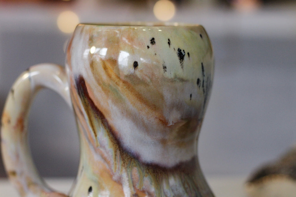 03-B Soft Earth Series PROTOTYPE Gourd Mug - MISFIT, 24 oz. - 20% off