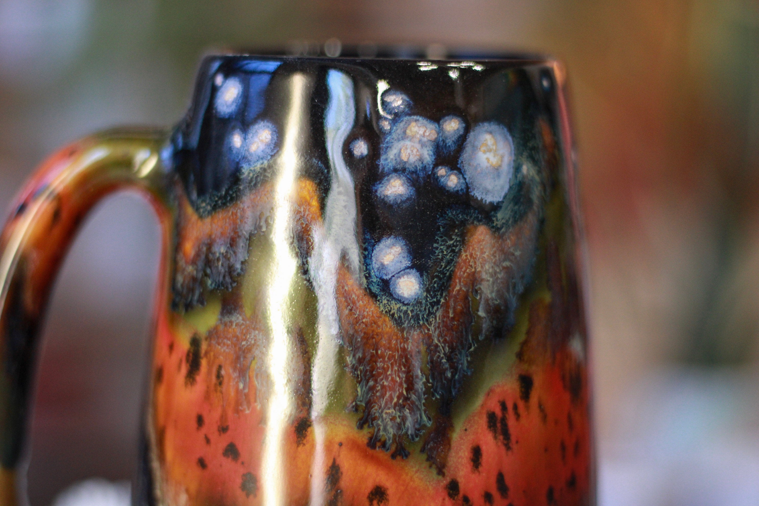 03-A Green Mountain Midnight Textured Mug - TOP SHELF, 25 oz.