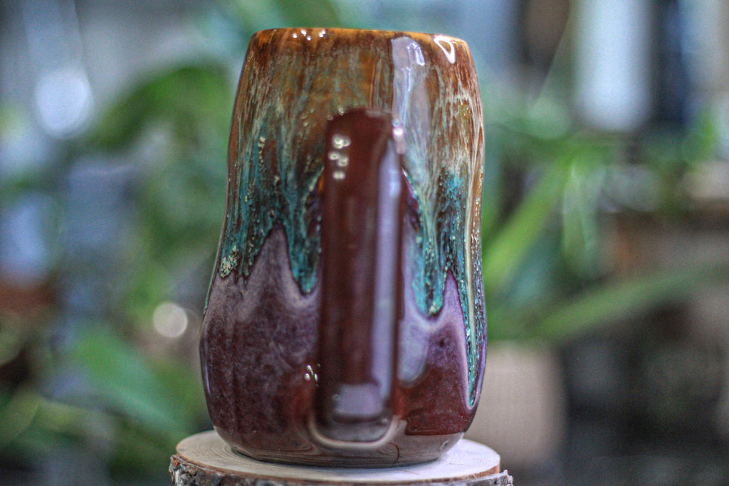 26-E Aqua Falls Gourd Mug, 21 oz. (Jen Audrey)