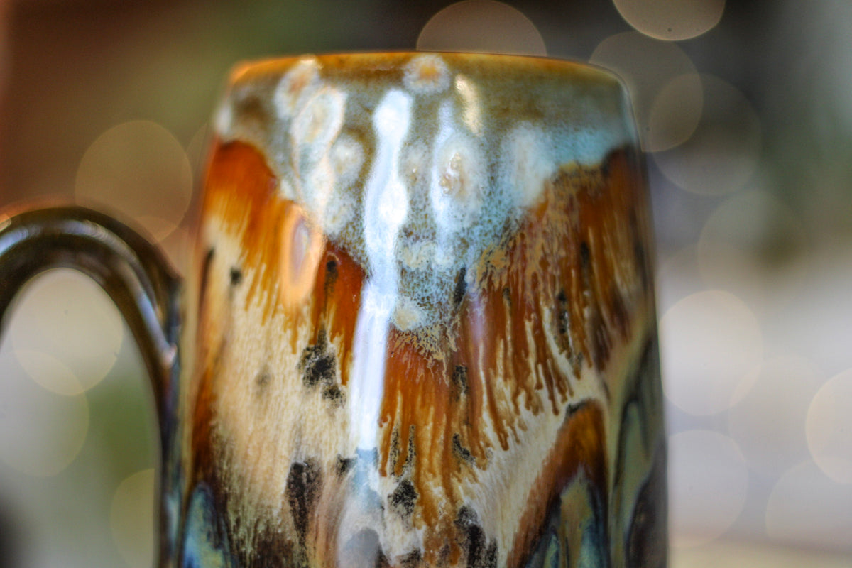 28-B Desert Oasis Notched Mug - TOP SHELF, 21 oz.