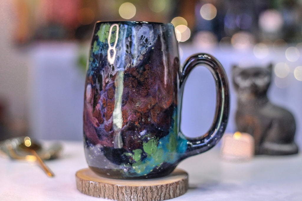 26-A Rainbow Stellar Mug - TOP SHELF, 25 oz.