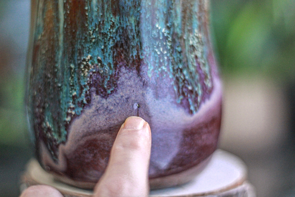 26-E Aqua Falls Gourd Mug, 21 oz. (Jen Audrey)