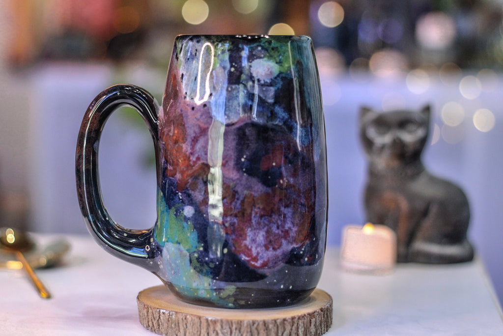 26-A Rainbow Stellar Mug - TOP SHELF, 25 oz.