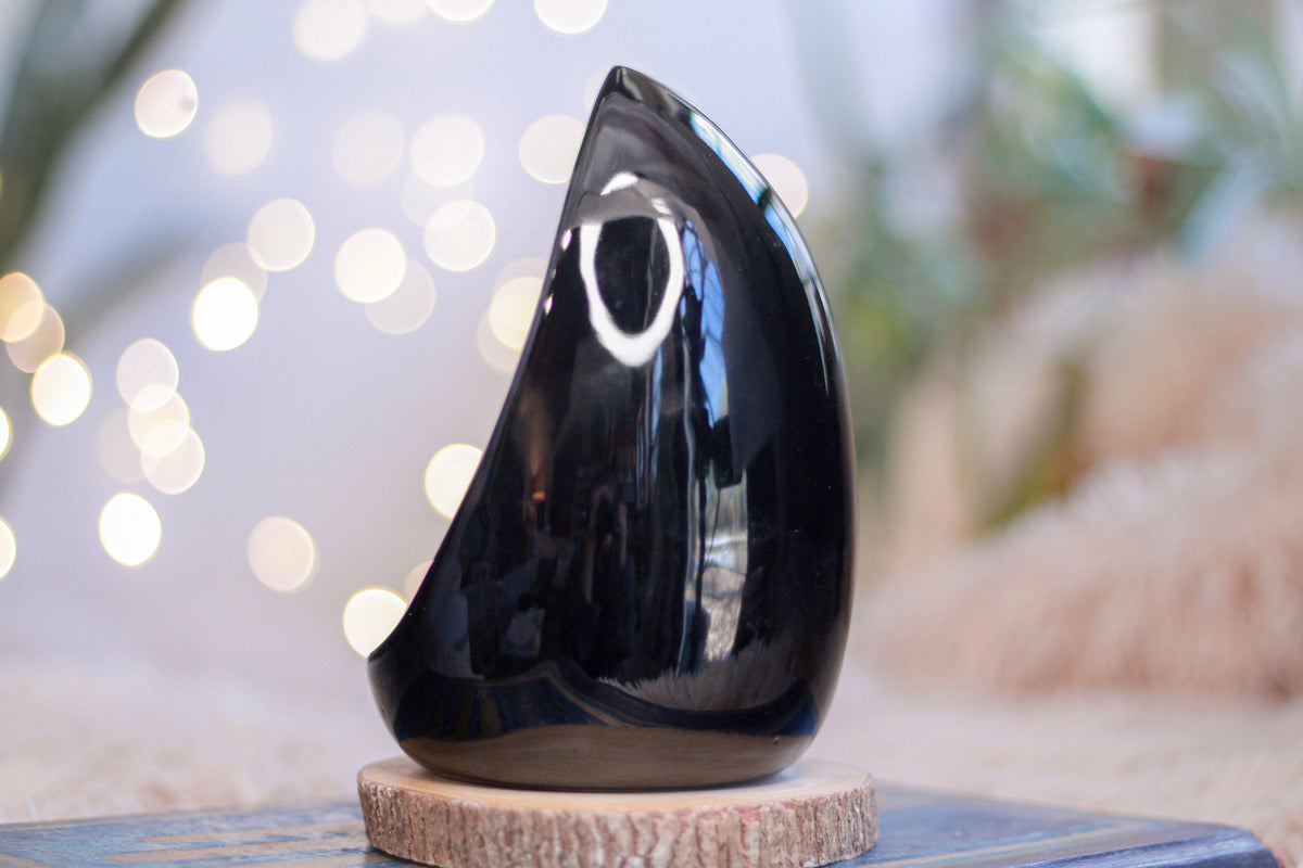 17-A Green Mountain Midnight Candleholder