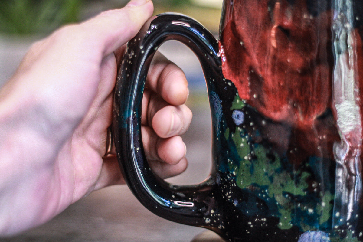 25-A Rainbow Stellar Acorn Mug, 24 oz.