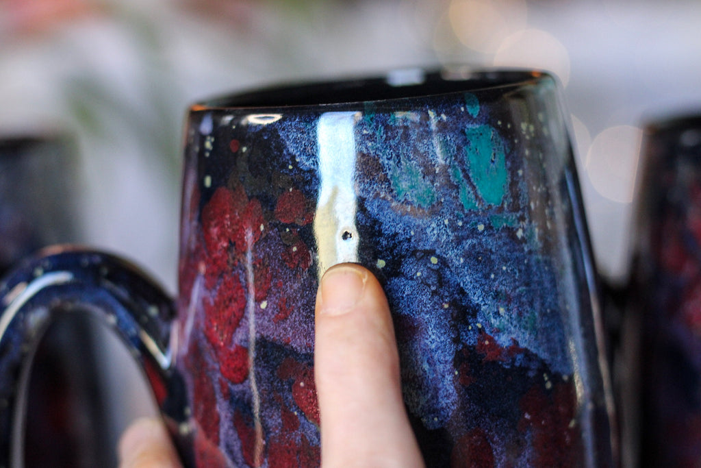 25-C Rainbow Stellar Mug, 26 oz. (This listing is for one mug)