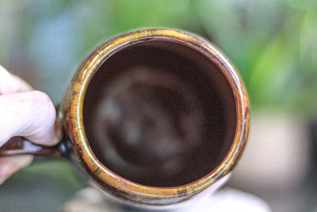 26-E Aqua Falls Gourd Mug, 21 oz. (Jen Audrey)