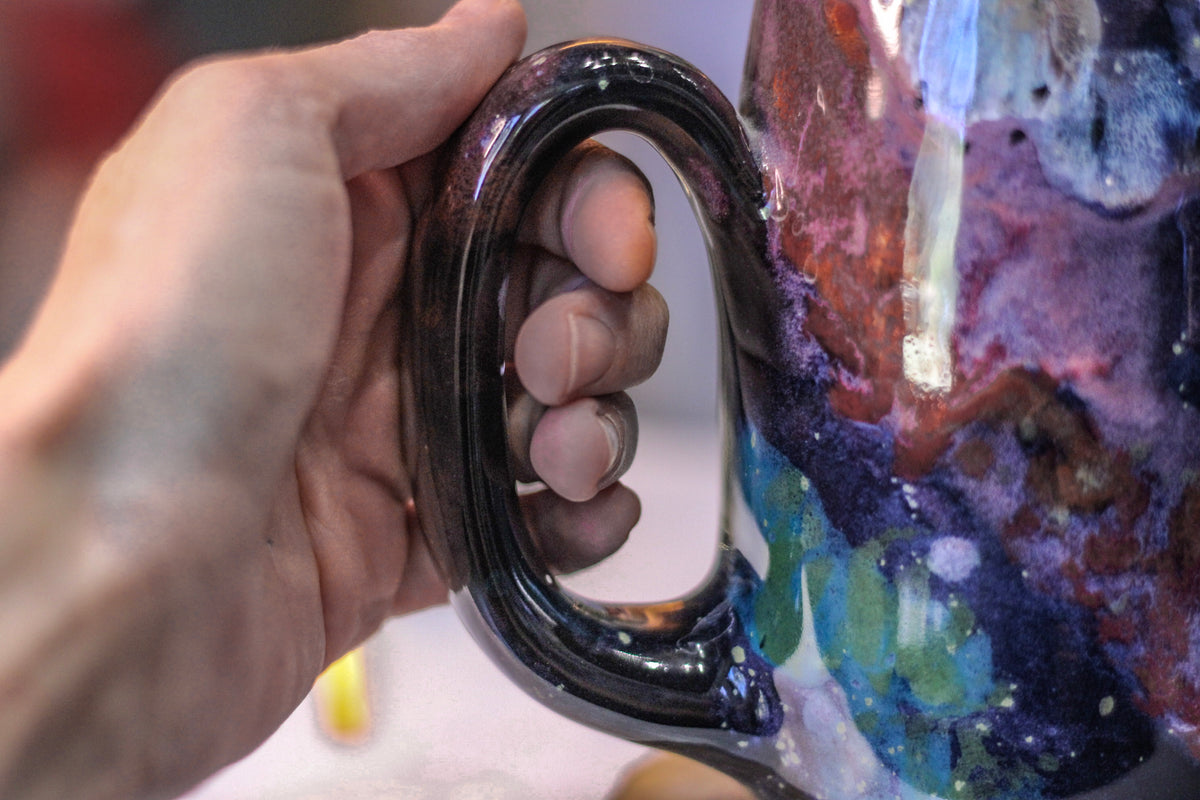 26-A Rainbow Stellar Mug - TOP SHELF, 25 oz.