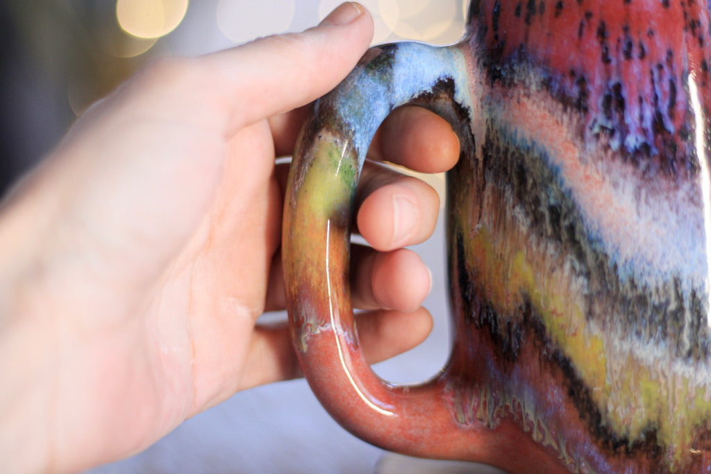 03-B Rainbow Family PROTOTYPE Mug - TOP SHELF, 19 oz.