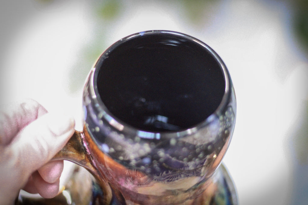 03-B Starry Night Gourd Mug - TOP SHELF, 21 oz.