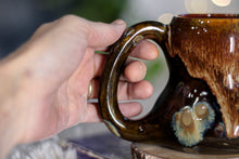 Load image into Gallery viewer, 03-E Caramel EXPERIMENT Gourd Mug, 13 oz.