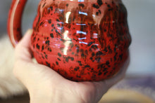 Load image into Gallery viewer, 03-E Red Speckled PROTOTYPE Textured Mug, 23 oz.