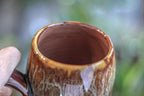 26-E Aqua Falls Gourd Mug, 21 oz. (Jen Audrey)