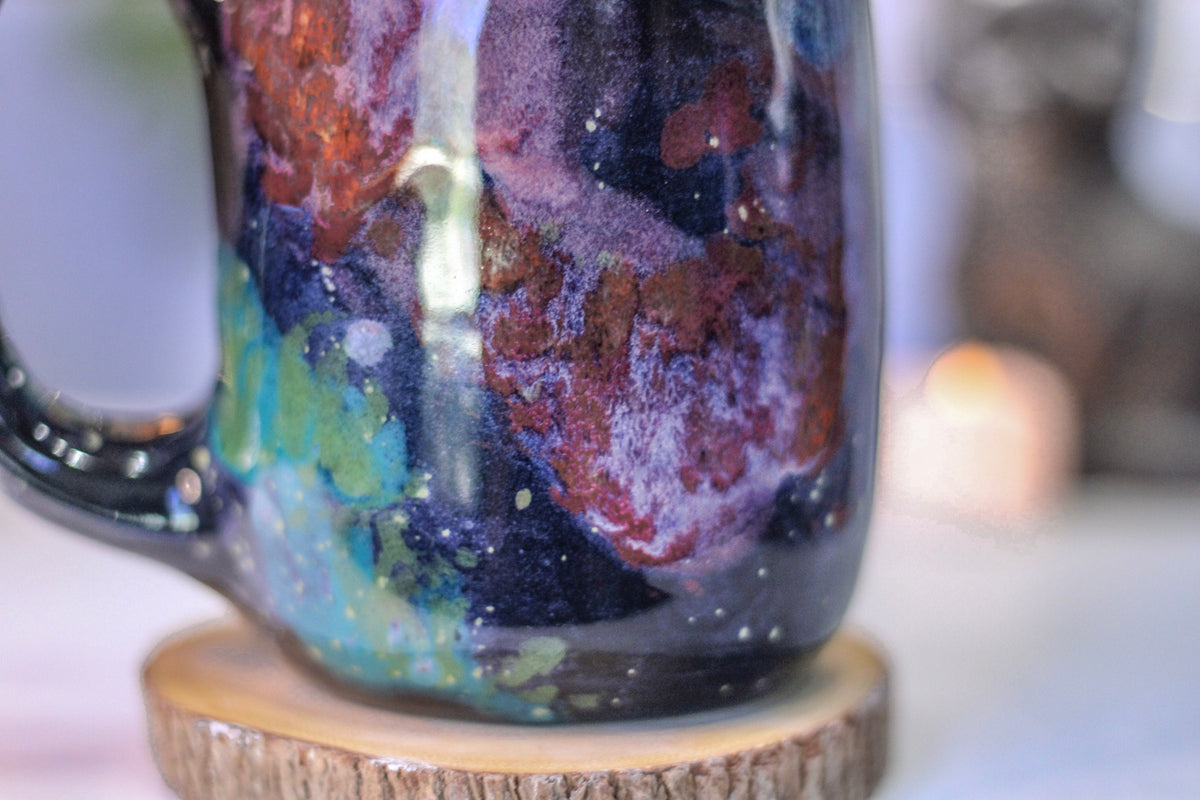 26-A Rainbow Stellar Mug - TOP SHELF, 25 oz.