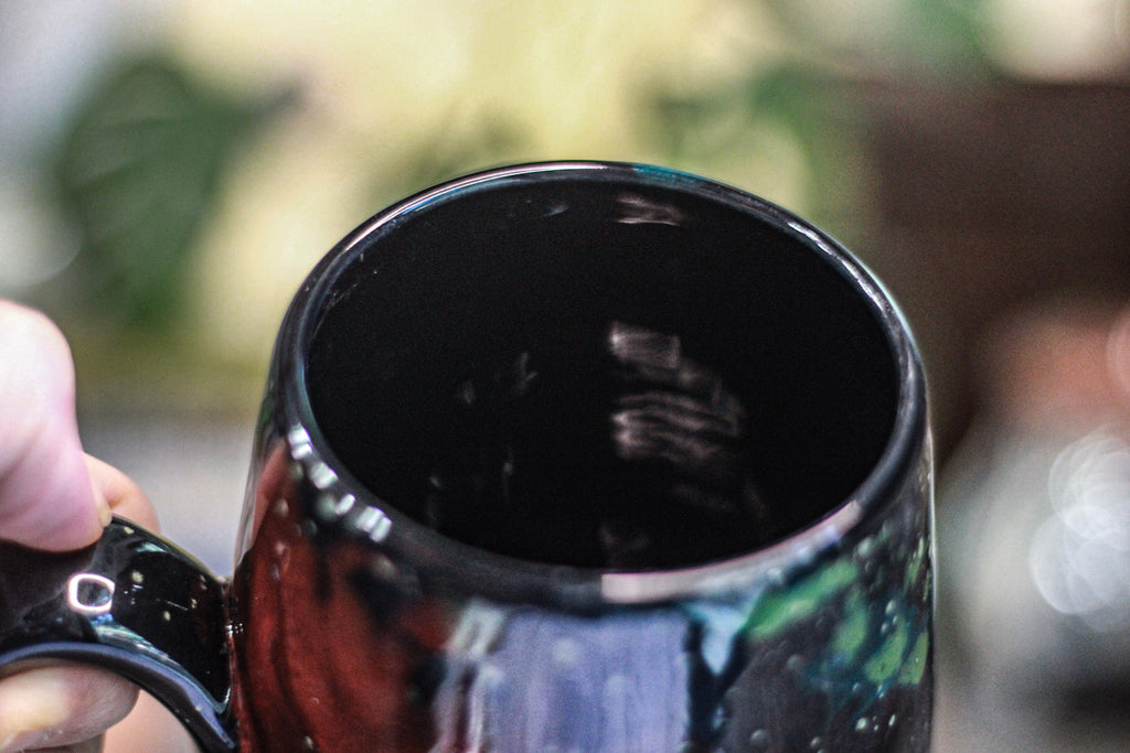 25-A Rainbow Stellar Acorn Mug, 24 oz.