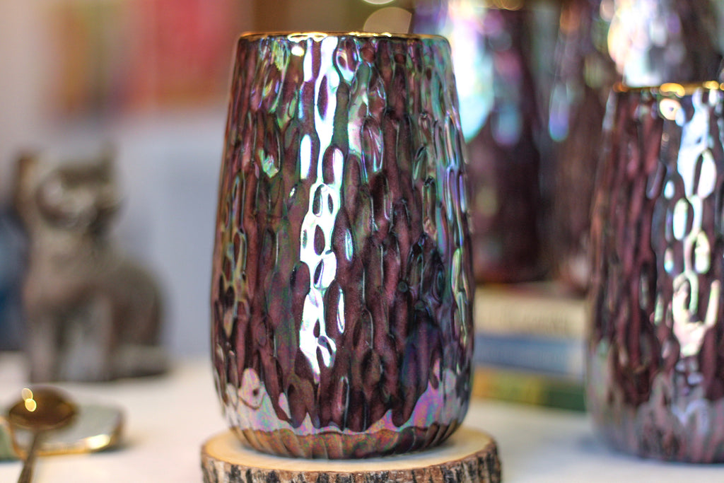 25-B Midnight Aura Notched Textured Mug - MINOR MISFIT, 22 oz. - 10% off (This listing is for one mug)