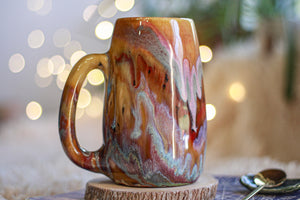 02-C Amber 'FLOW' Mug, 21 oz.
