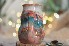 Load image into Gallery viewer, 03-B Spring &quot;FLOW&quot; PROTOTYPE Barely Flared Textured Divot Mug, 22 oz.