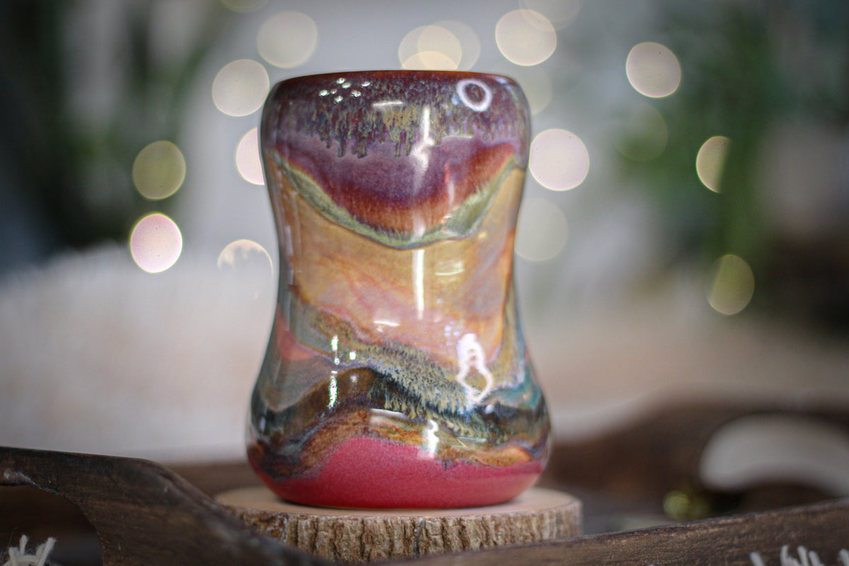 04-C EXPERIMENT Notched Gourd Mug, 16 oz.