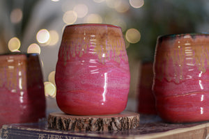 24-E Rustic Pink Textured Cup - MISFIT, 14 oz. - 15% off (This listing is for one cup)