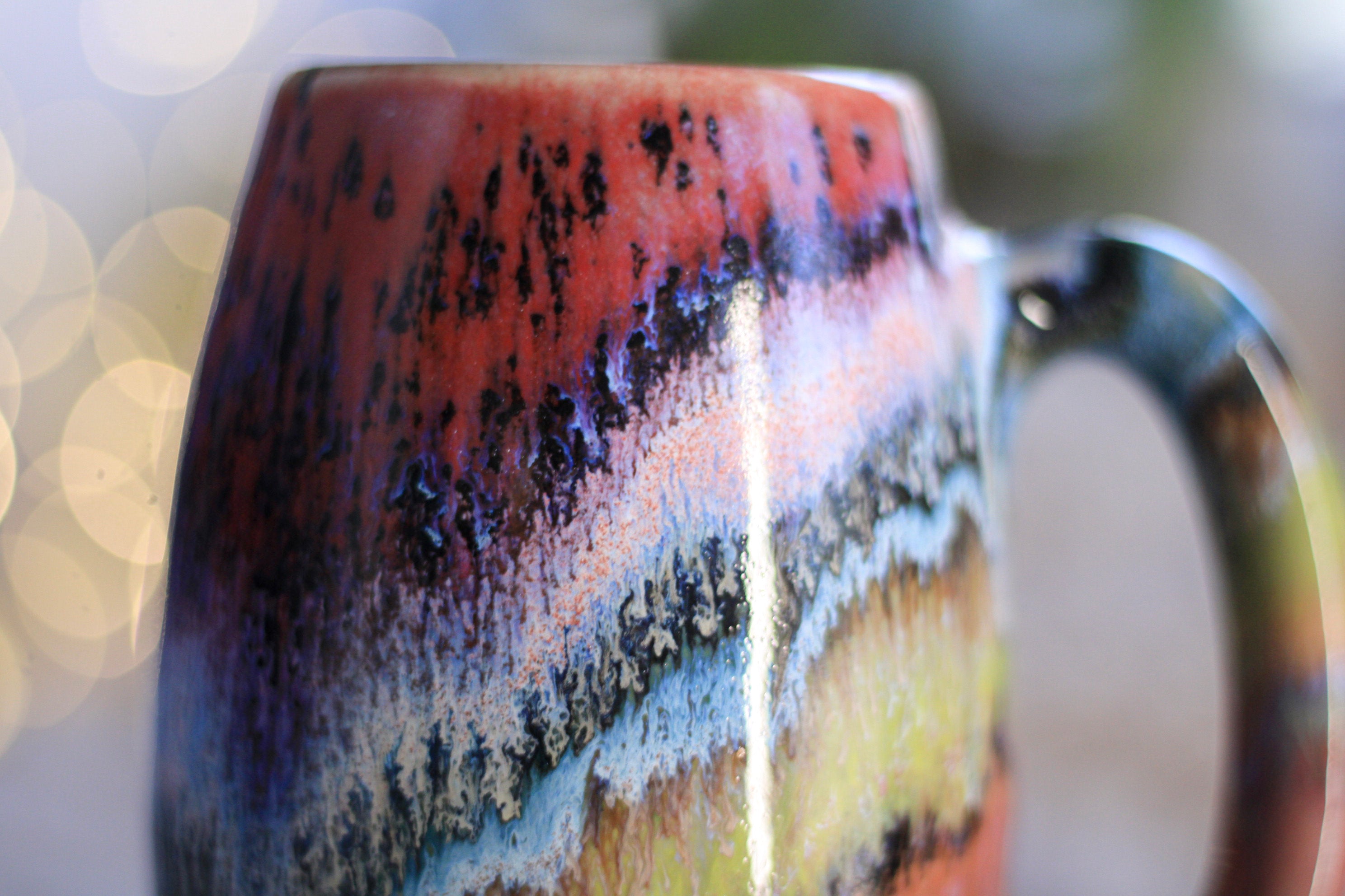 03-B Rainbow Family PROTOTYPE Mug - TOP SHELF, 19 oz.