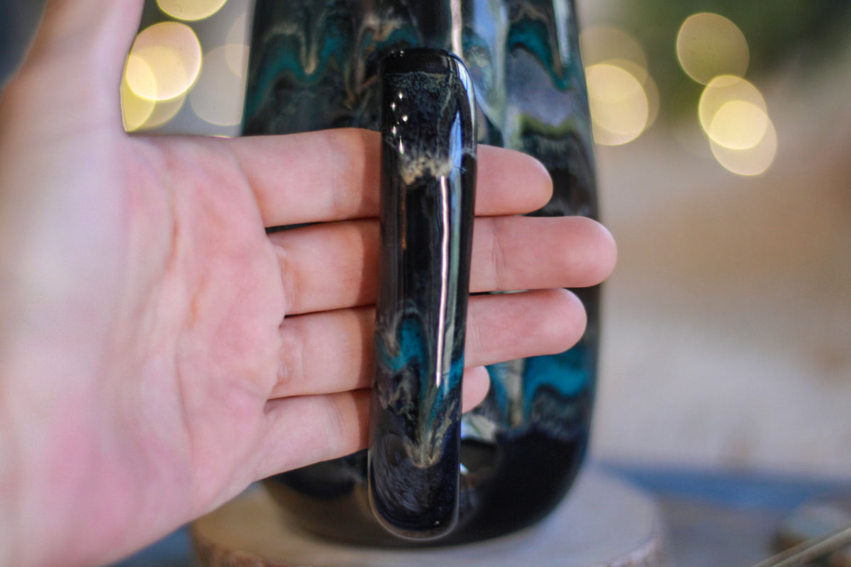 03-E Turquoise Grotto Mug, 21 oz.